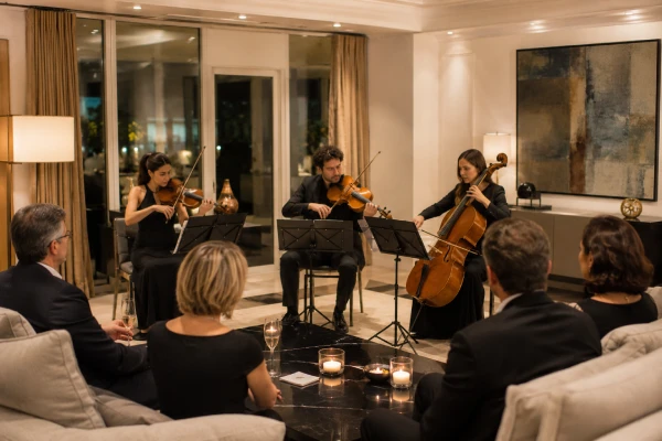Músicos eventos VIP exclusivos y privados