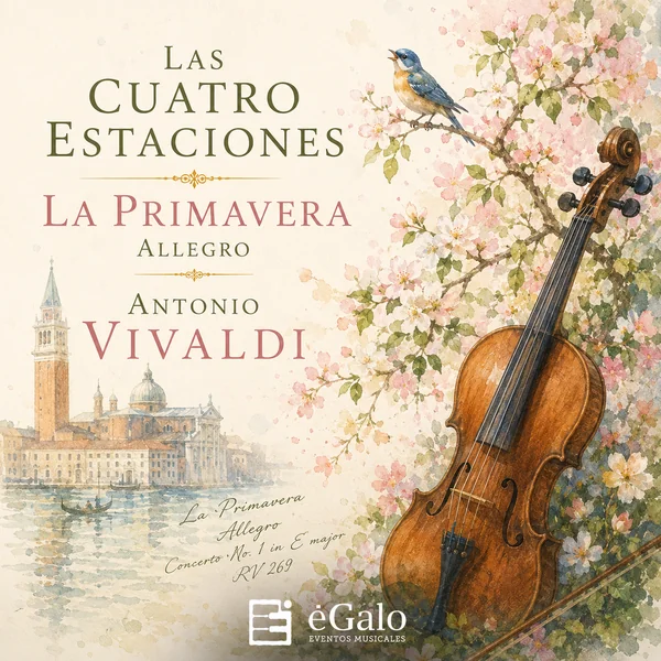 Las Cuatro Estaciones, La Primavera, Allegro, de Antonio Vivaldi – Selección musical de eGalo